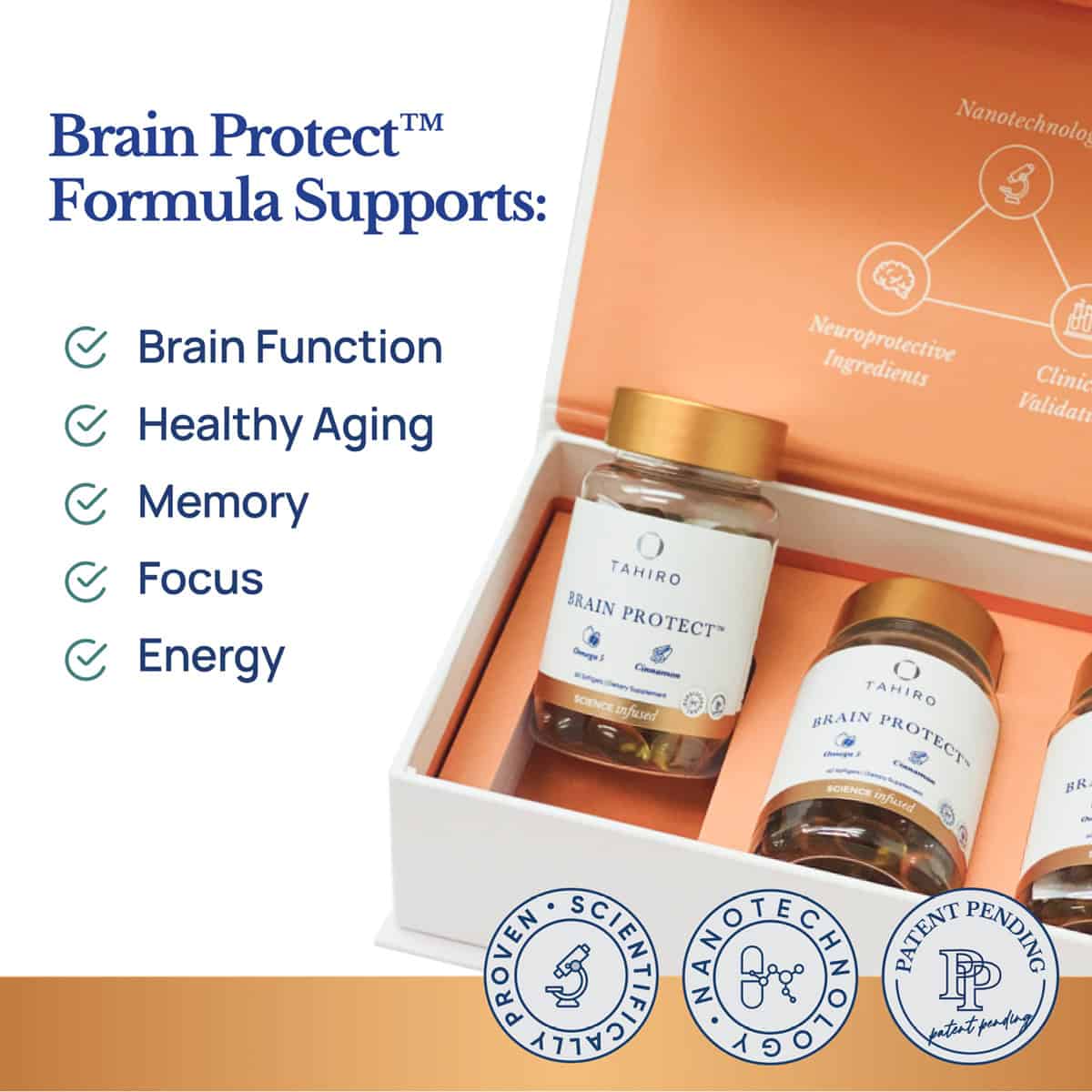 Brain Protect™ Nano Omega 5 Cinnamon