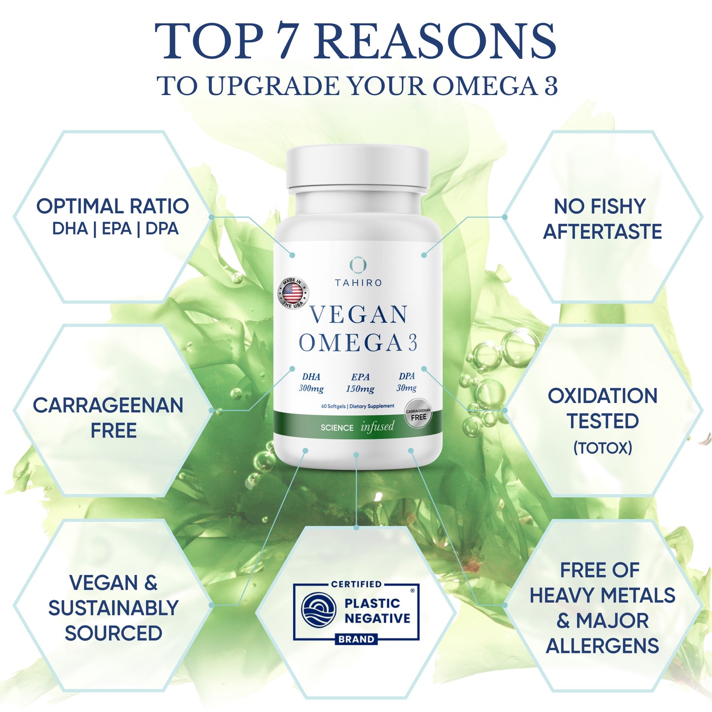 Why would you take algae based omega 3 supplement 