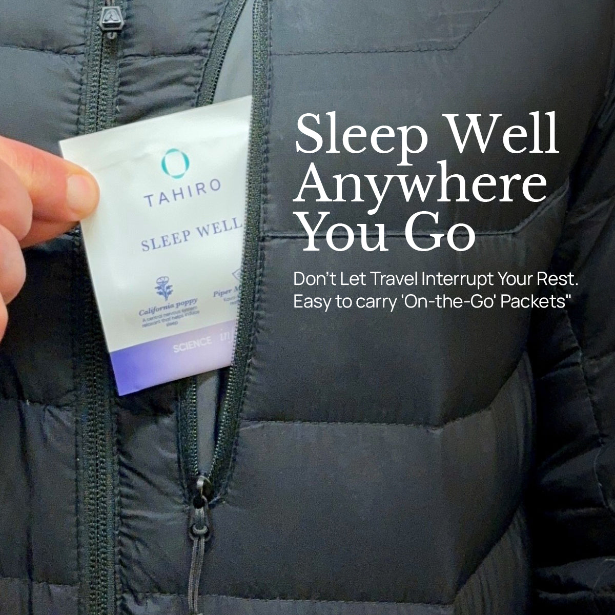 Sleep Well Formula. Fall asleep faster & deeper | Tahiro